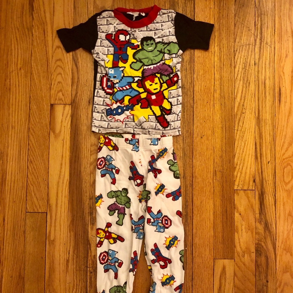 Superhero Pajama Set